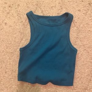 blue wild fable tank top